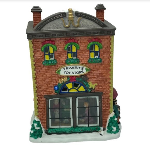 1999 Edition Victorian Village Collectibles Traver's Toys Store Collectible - Picture 1 of 8
